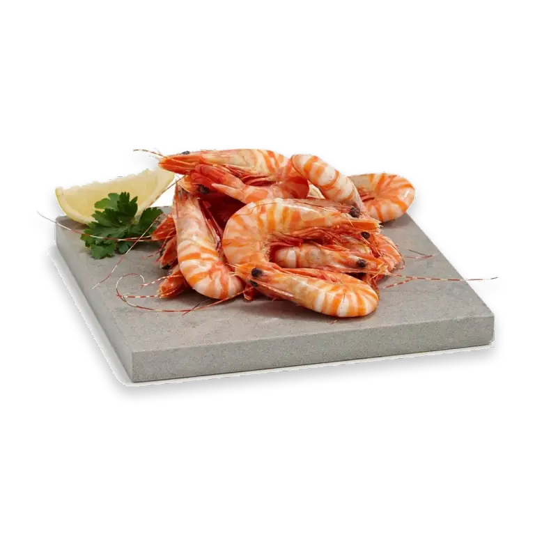 Thawed Large Cooked Tiger Prawns