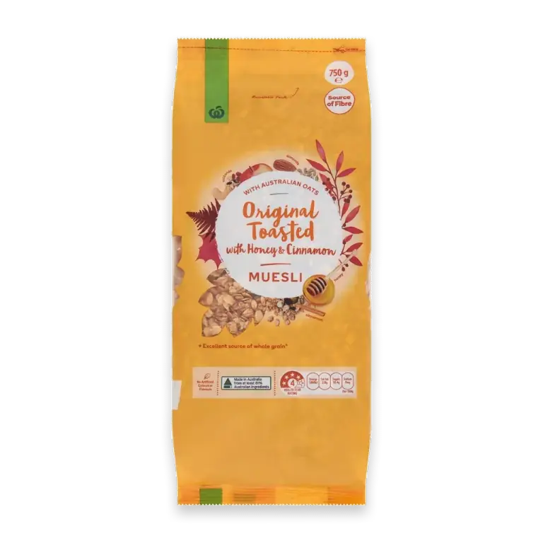 Toasted Honey & Cinnamon Muesli