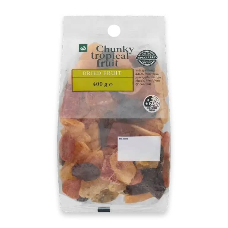 Tropical Dried Fruit Snack Mix