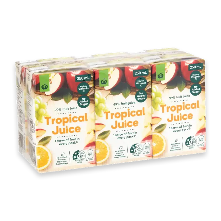 Tropical Juice Poppers