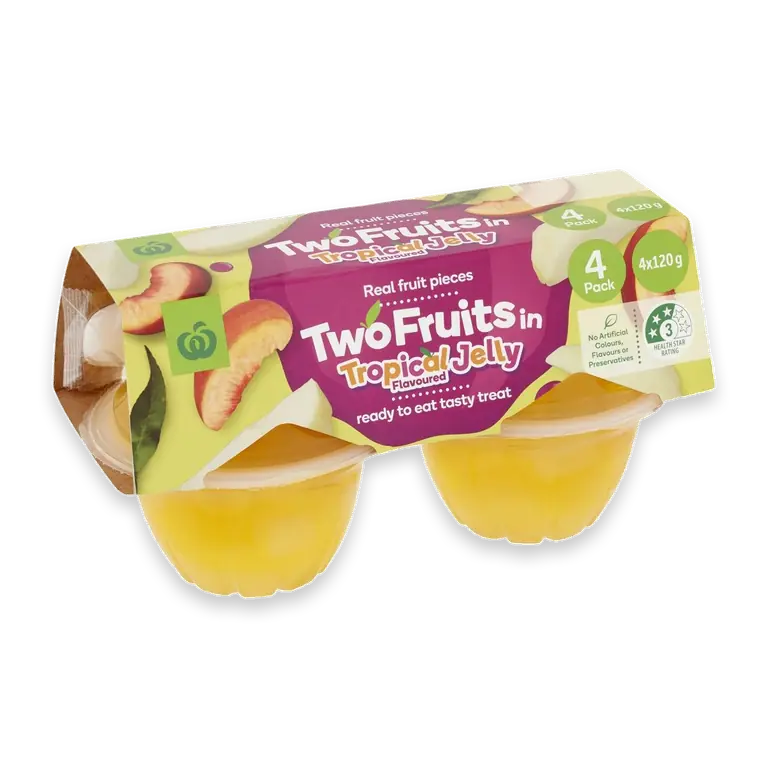 Two Fruits In Tropical Jelly