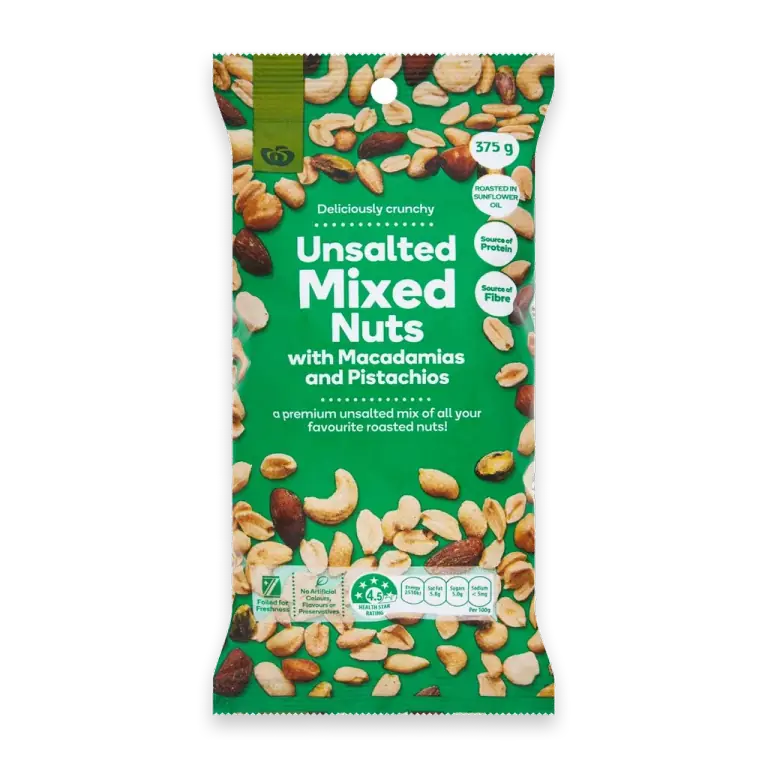 Unsalted Mixed Nuts