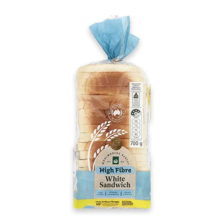 White Soft Hi-Fibre Bread