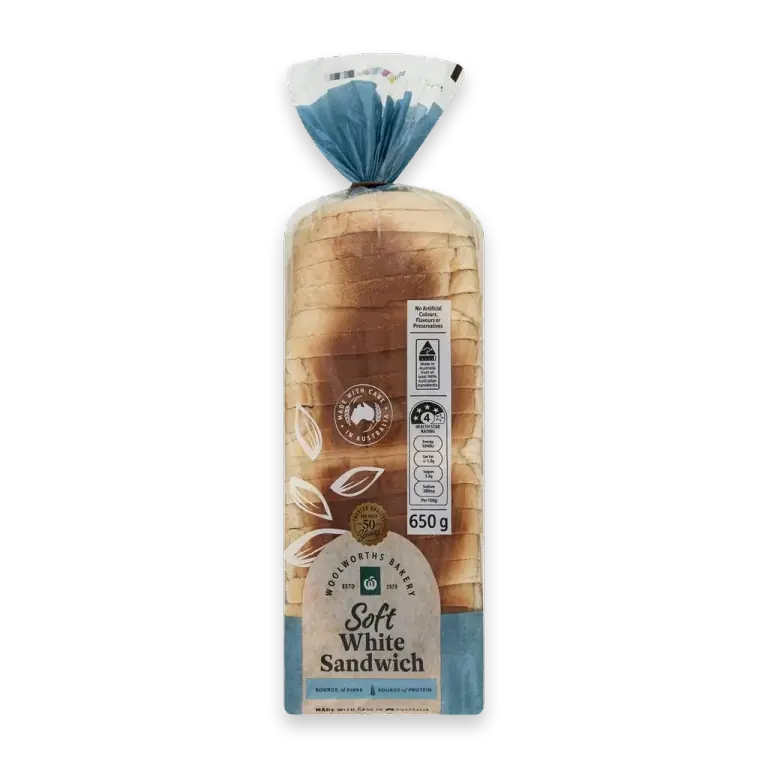 White Soft Sandwich Bread