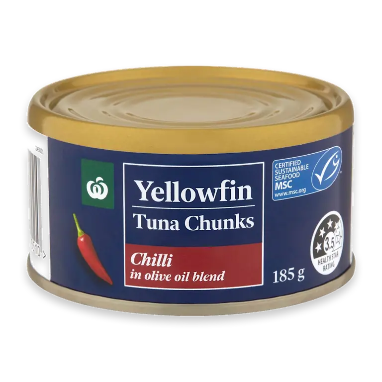 Yellowfin Tuna Chunks Olive Oil Blend With Chilli