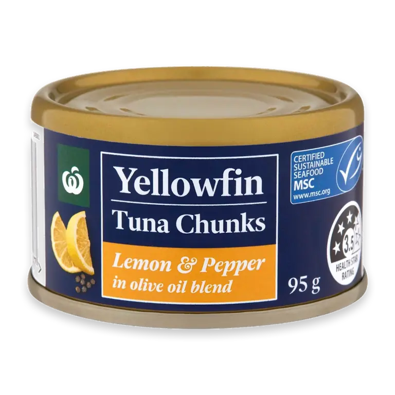 Yellowfin Tuna Chunks Olive Oil With Lemon Pepper