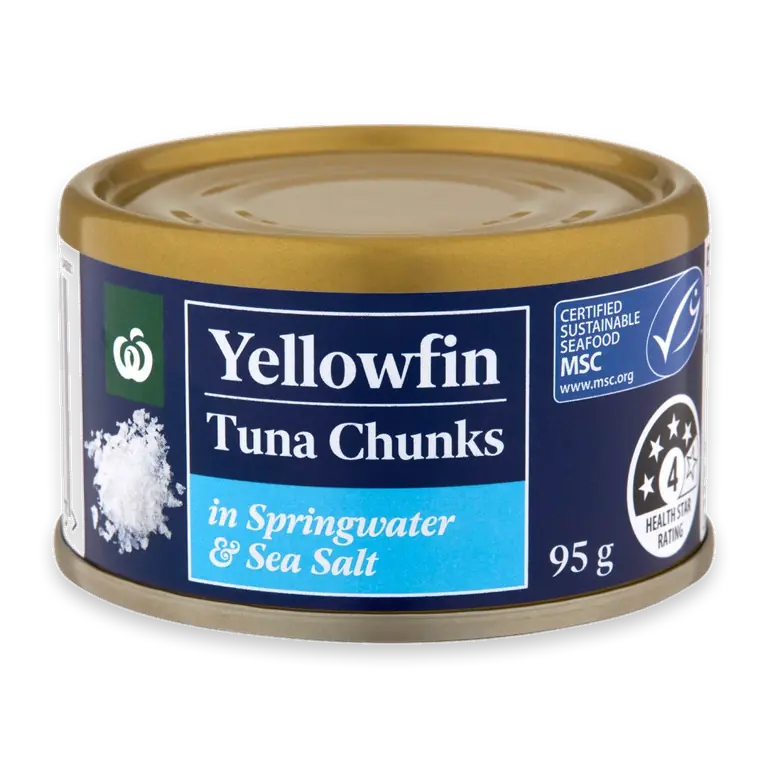 Yellowfin Tuna Chunks Springwater & Sea Salt