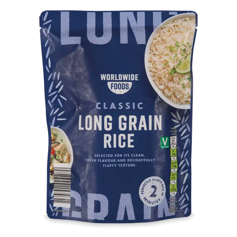 Long Grain Rice Pouch