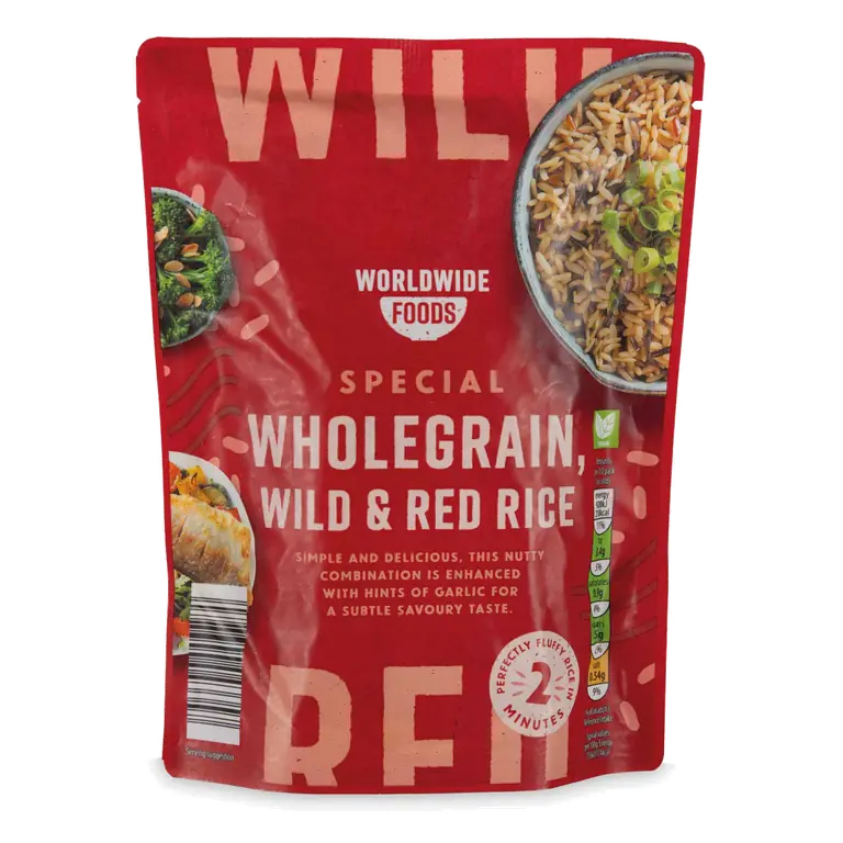 Special Wholegrain, Wild & Red Rice Pouch
