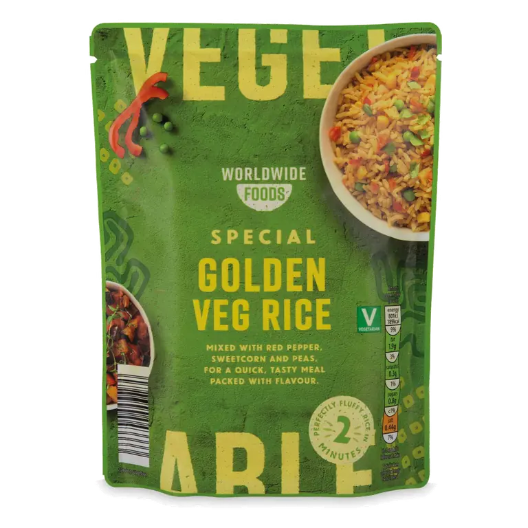 Vegetable Rice Pouch