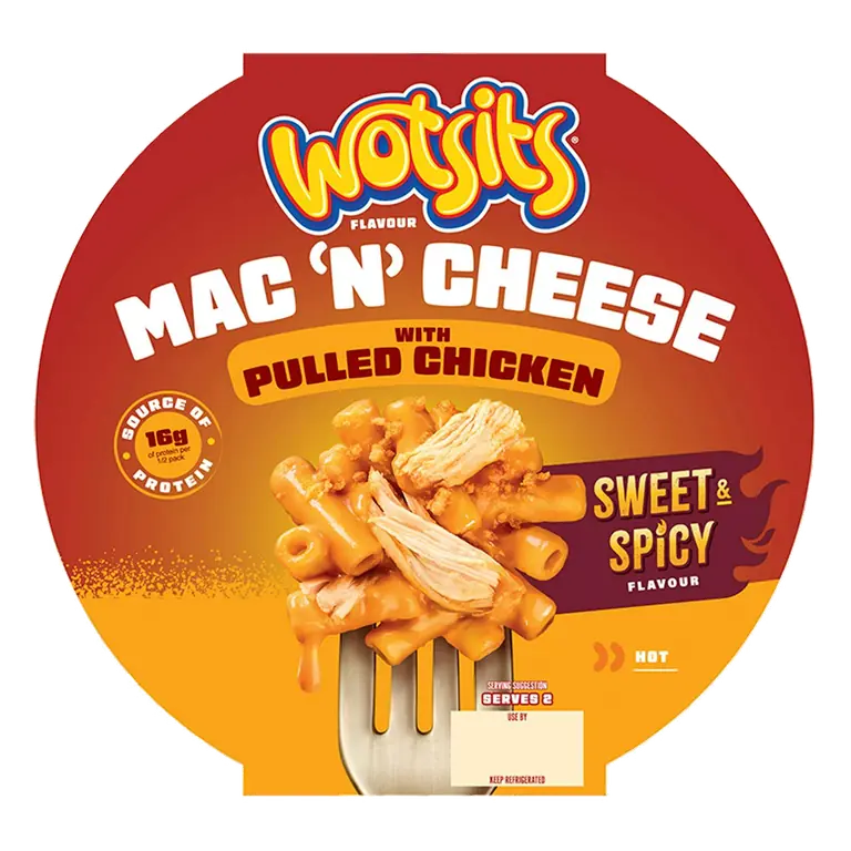 375g Mac 'n' Cheese with Sweet & Spicy Pulled Chicken