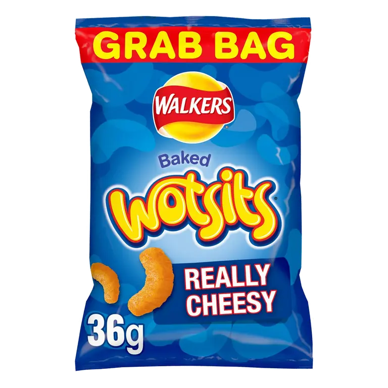 Really Cheesy Snacks Cheese Grab Bag Crisps 36g