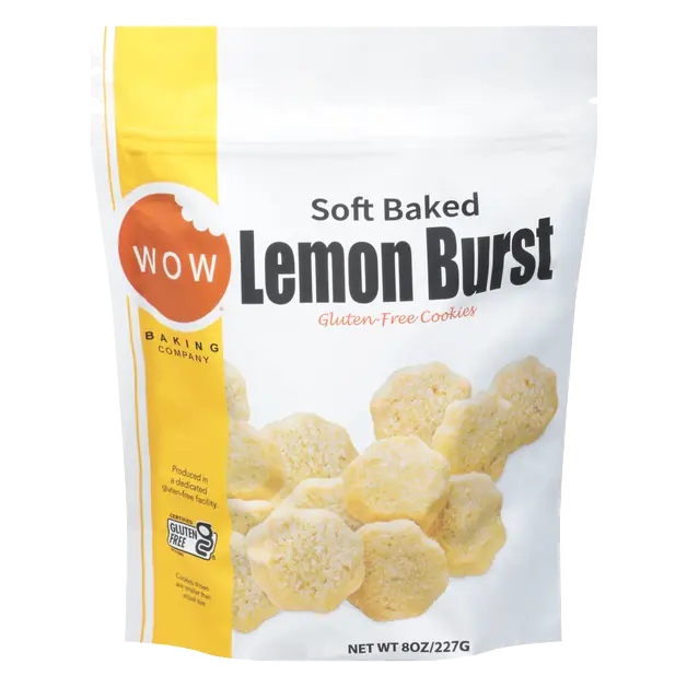 Wow Baking Company Soft Baked Cookies Lemon Burst Gluten Free