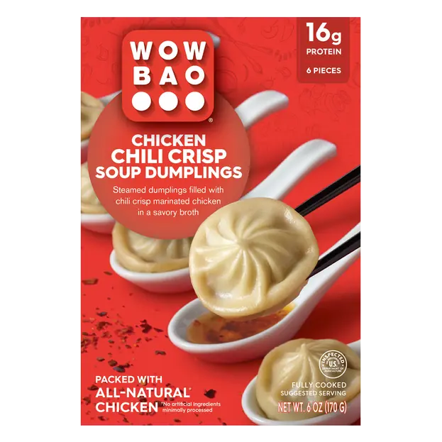 Chili Crisp Chicken Soup Dumplings - 6 ct Frozen