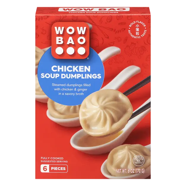Steamed Chicken Soup Dumplings - 6 ct Frozen
