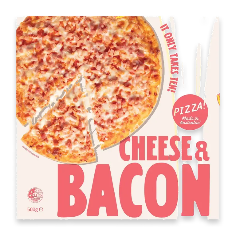 Pizza Cheese & Bacon