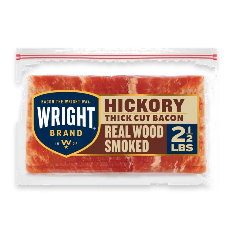 Brand Hickory Real Wood Smoked Thick Cut Bacon Stack Pack