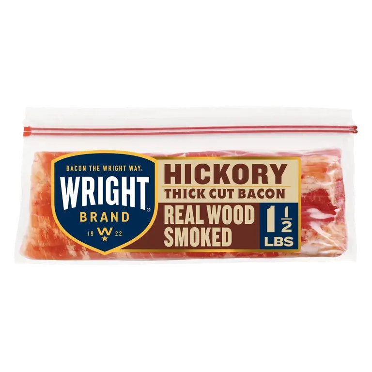 Wright Hickory Thick Cut Bacon, 24oz