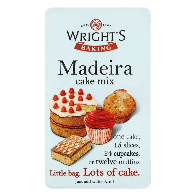 Baking Madeira Cake Mix