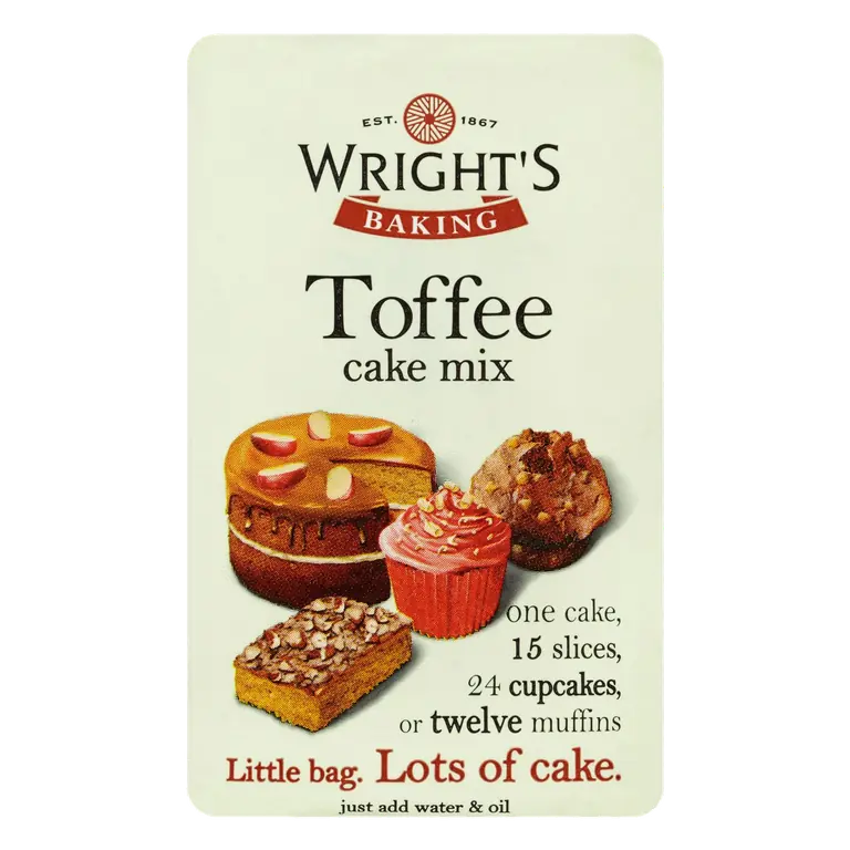Toffee Cake Mix 500g