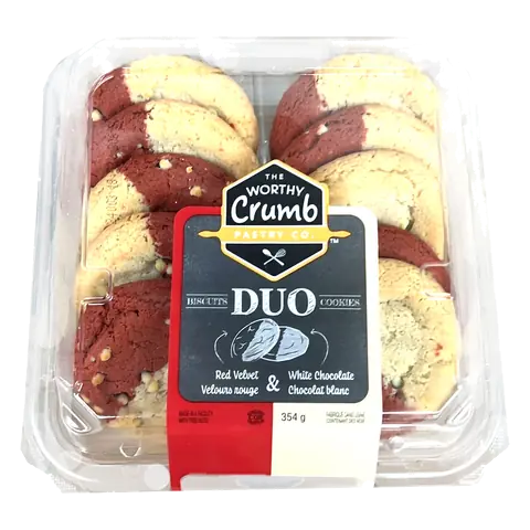 Worthy Crumb Cookies Red Velvet White Chocolate 354 g