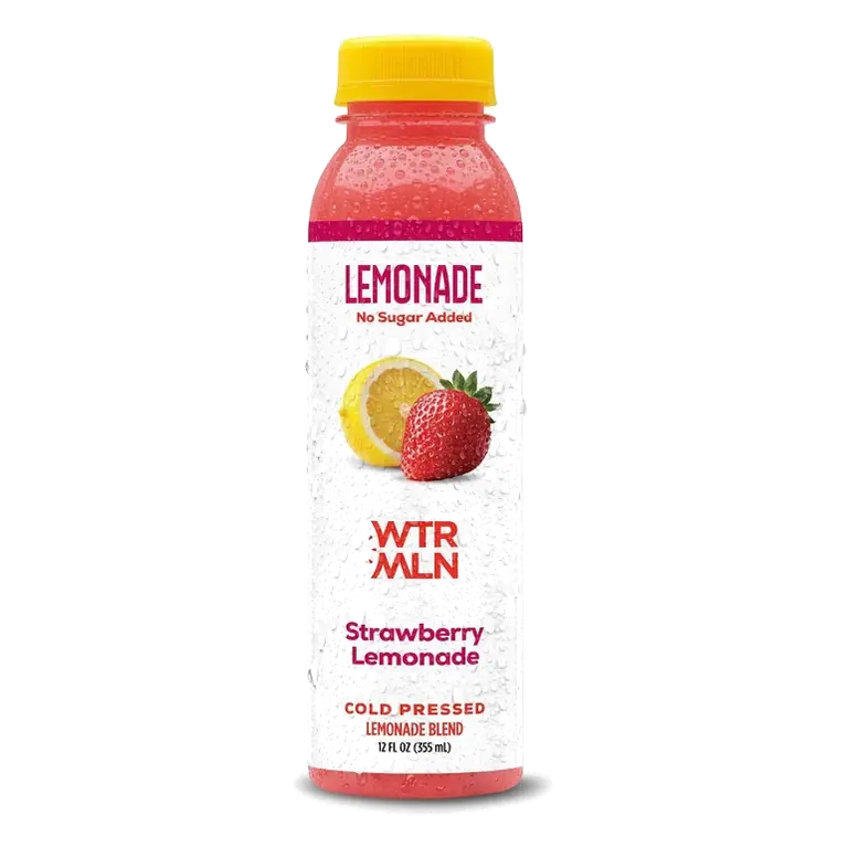 WTRMLN Strawberry Watermelon Lemonade No Sugar Added, 12 fl oz