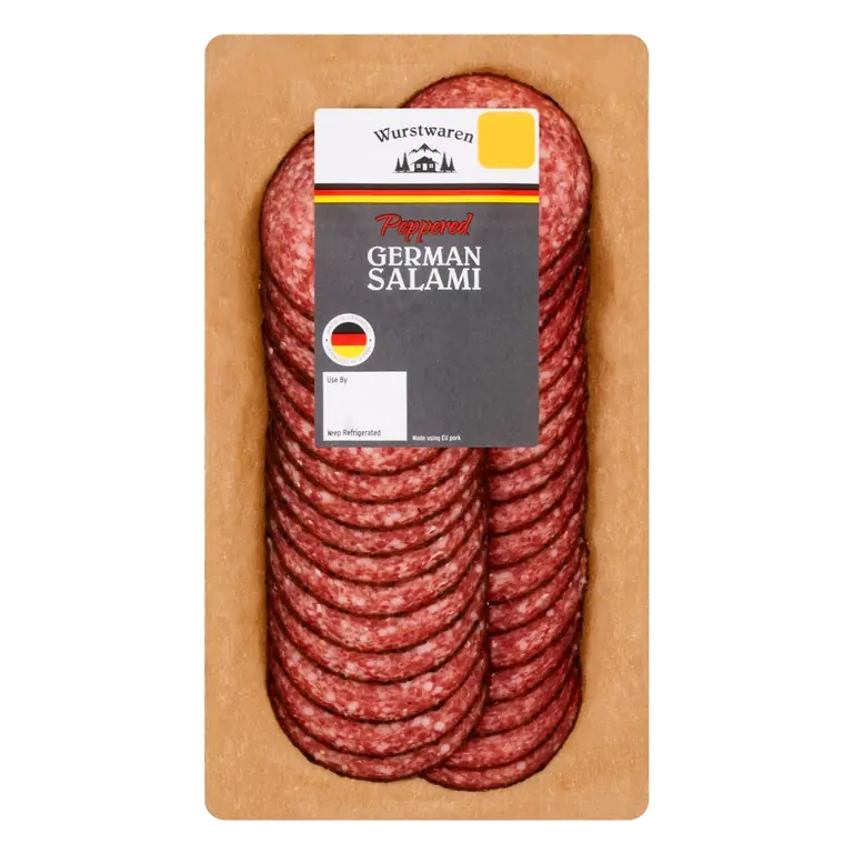 Peppered German Salami 120g