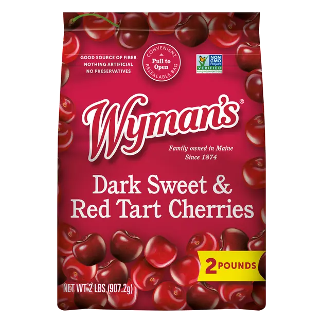 Dark Sweet & Red Tart Cherries Frozen
