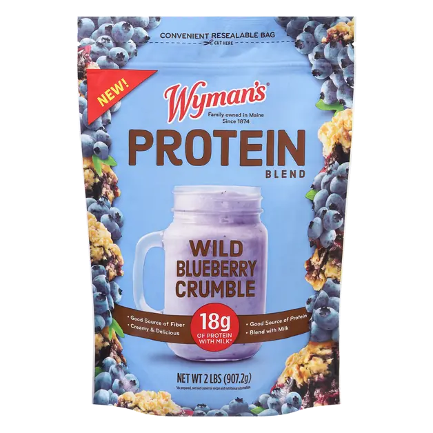 Wild Blueberry Crumble Protein Blend Frozen