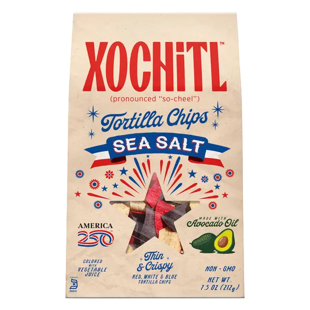 Avocado Oil Red White & Blue Mexican Style Tortilla Chips