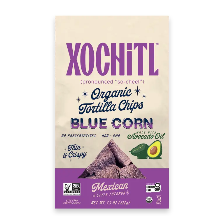Organic Blue Corn Tortilla Chips