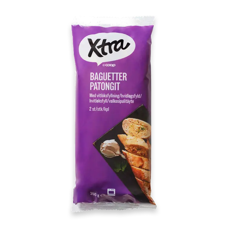 Baguetter Vitlök 2-pack