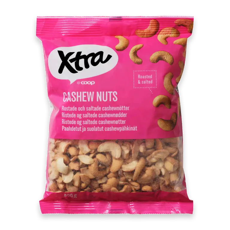 Cashewnötter Saltade