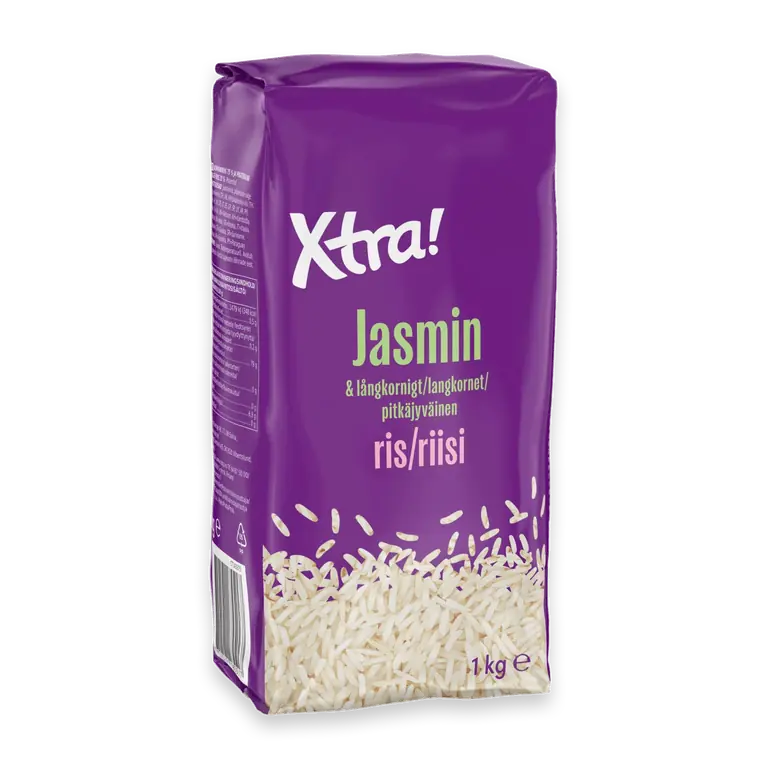 Jasminris och långkornigt ris