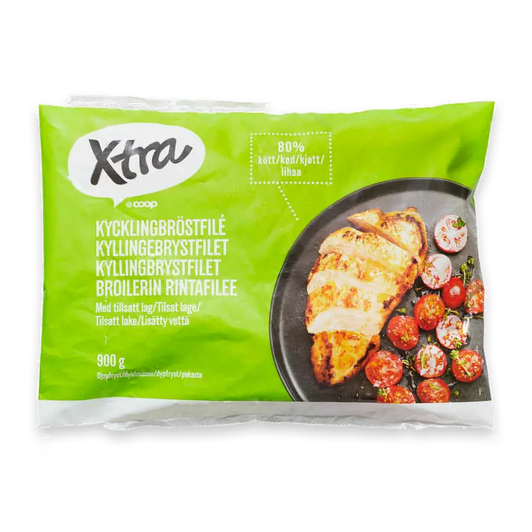 Kycklingbröstfilé mörad