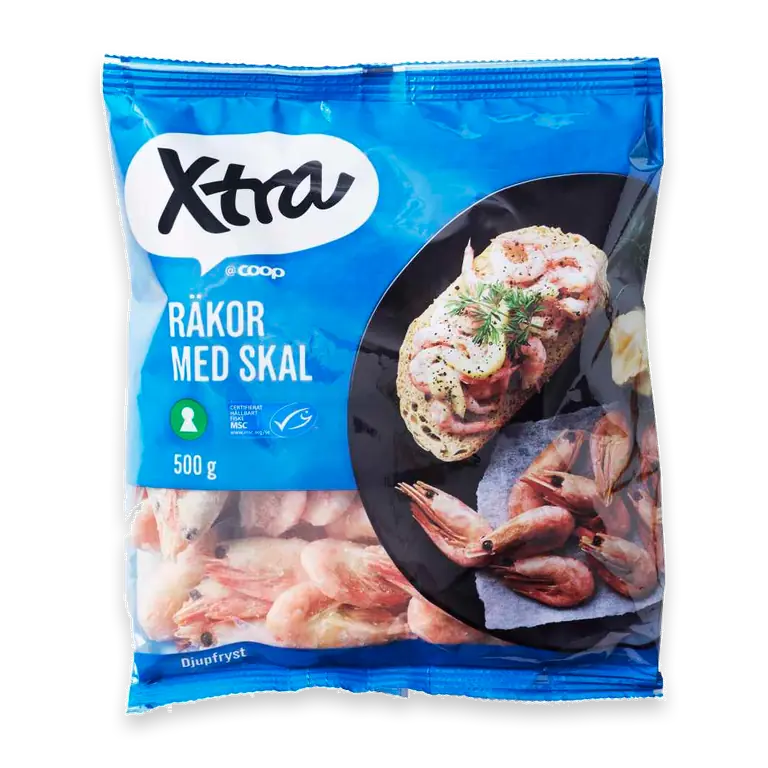 Räkor med skal