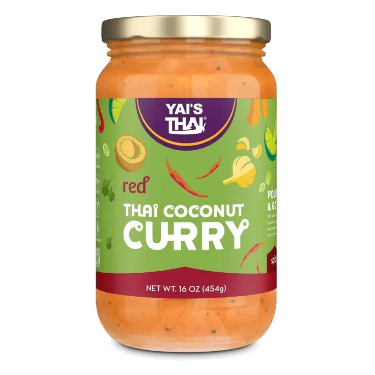 Yai's Thai Red Thai Coconut Curry, 16oz