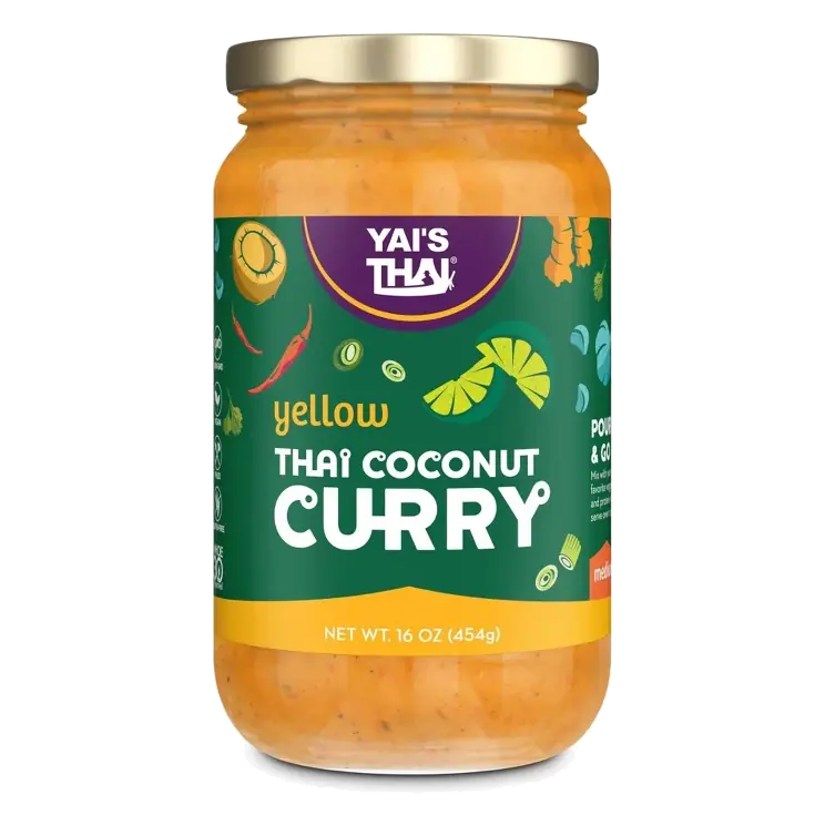 Yai's Thai Yellow Thai Coconut Curry, 16oz