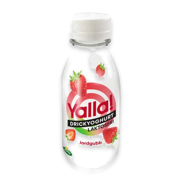 Jordgubb Drickyoghurt Laktosfri