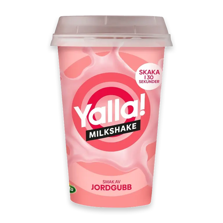 Milkshake Jordgubb 1,4% 200ml Yalla®