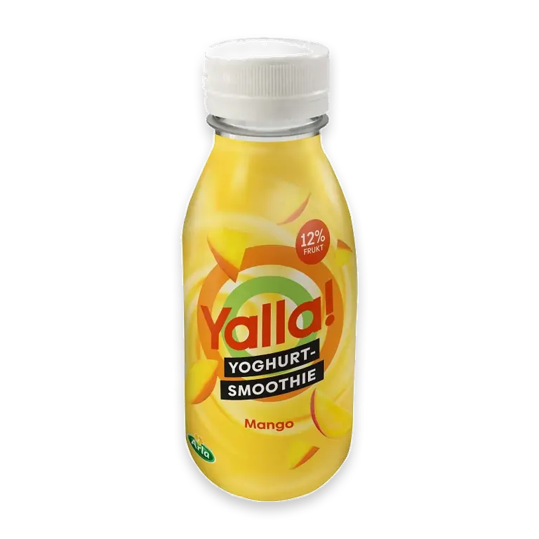 Yoghurt Smoothie Yalla! Mango Vanilj 2% 350ml Yoggi®