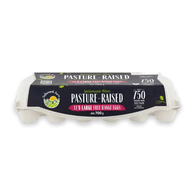 12 Extra Large Pasture Raised Free Range Eggs