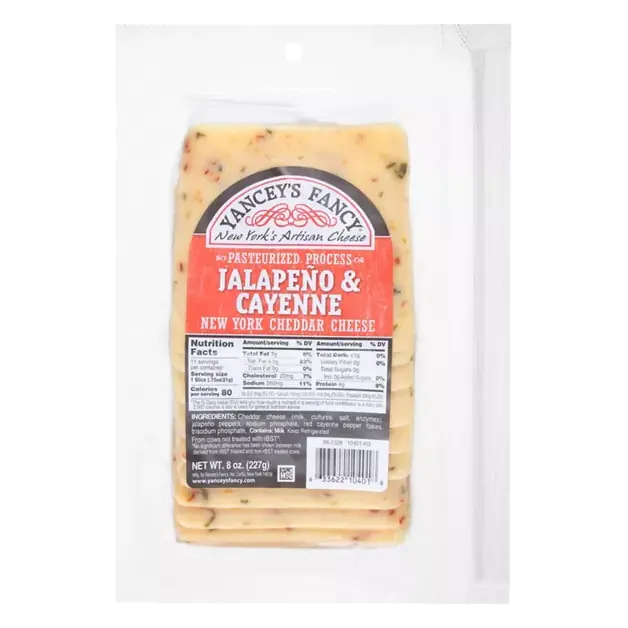 Cheese, Cheddar, New York, Jalapeno & Cayenne