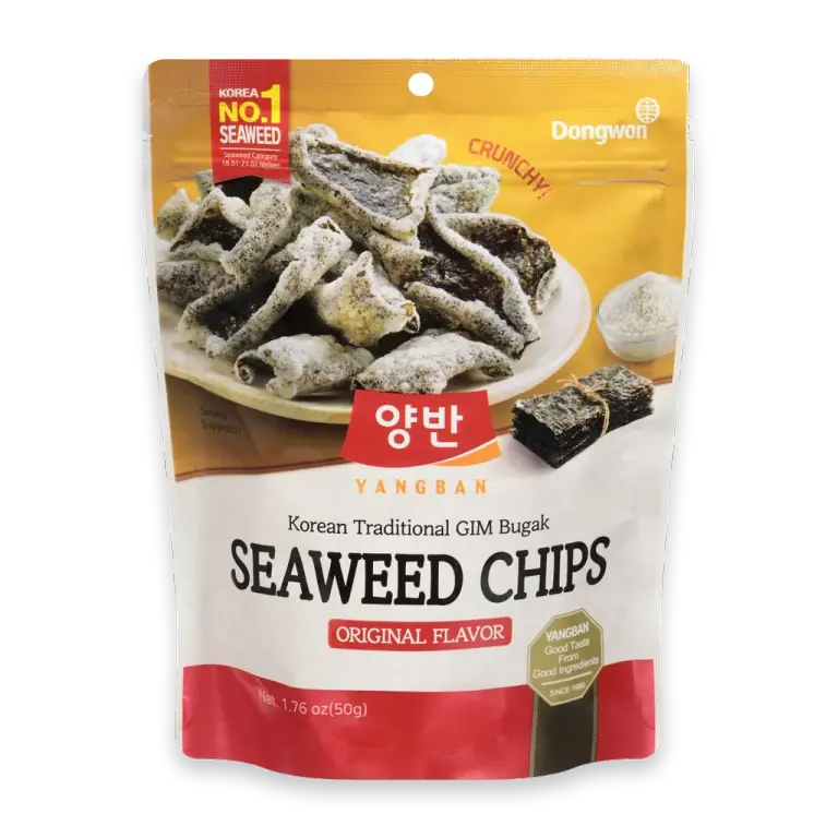 Korean Traditional Original Flavor Seaweed Chips