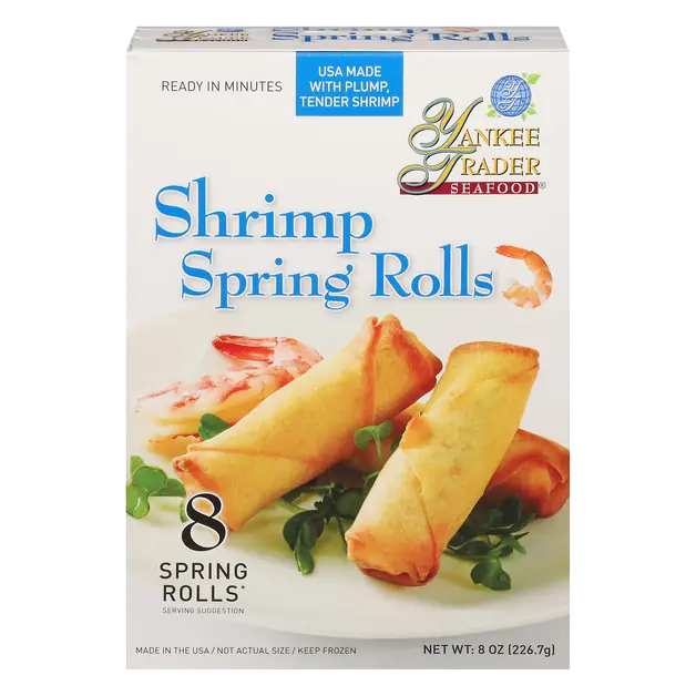 Shrimp Spring Rolls - 8 ct Frozen