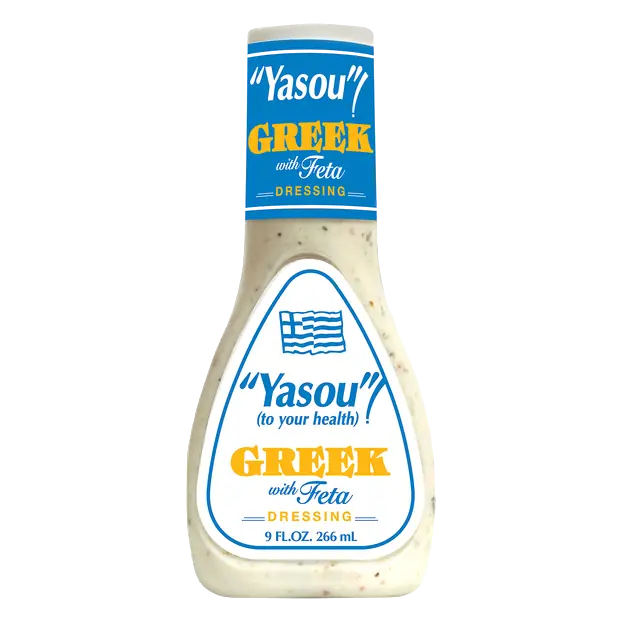 Yasou Greek with Feta Dressing