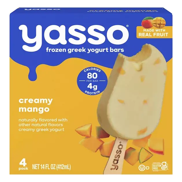 Yogurt Bars, Creamy Mango, Greek