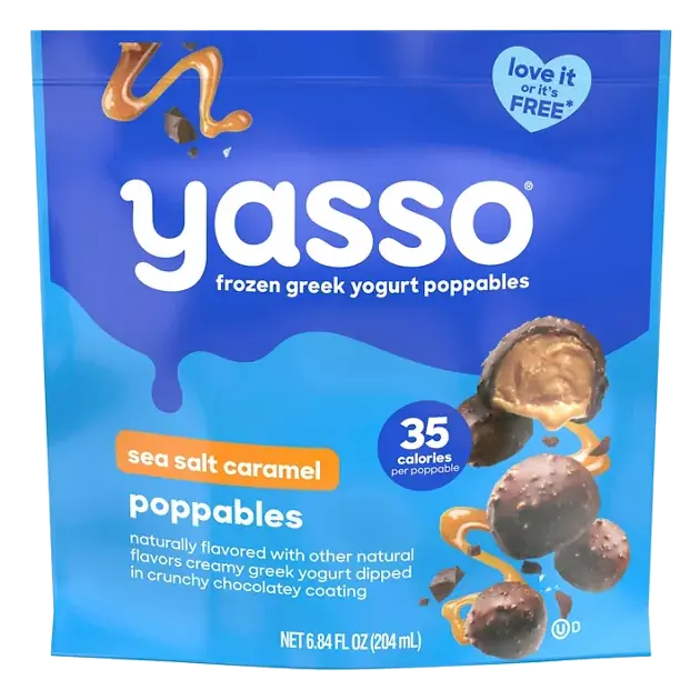 Yogurt Poppables, Sea Salt Caramel, Greek