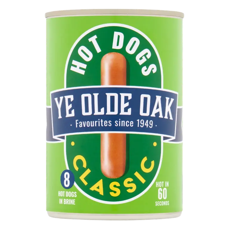 8 Hot Dogs in Brine (400g)