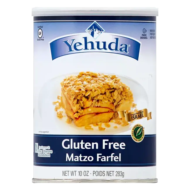 Matzo Farfel, Gluten Free